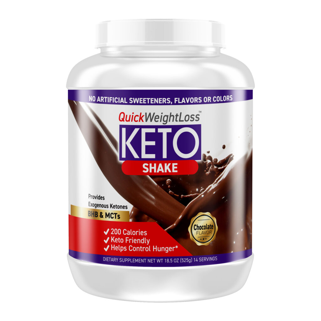 Keto Shake chocolate meal replacement tub